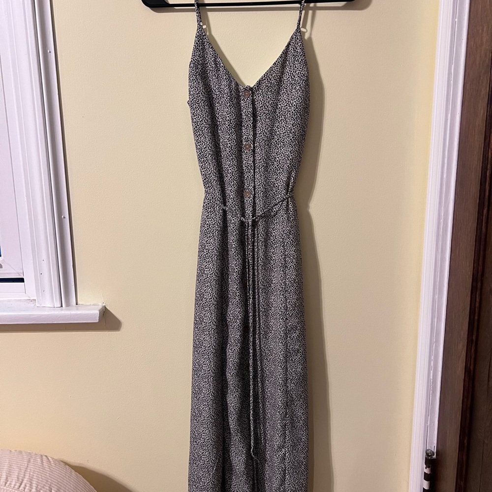 Sienna Sky Black and White Maxi Dress